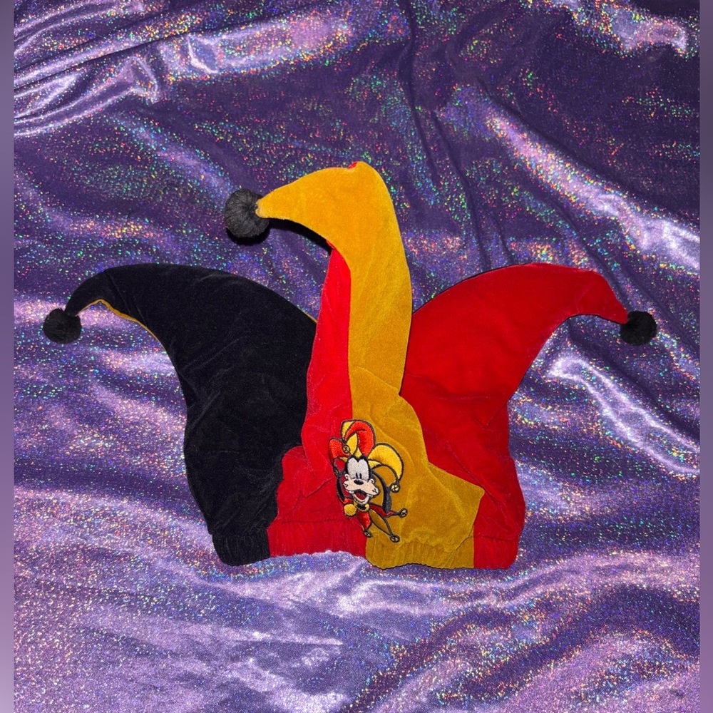Vintage Disney Parks Goofy Jester Hat